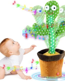 Soft Plush Speaking Cactus Toy